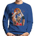 Sidney Maurer Original Portrait Of Michael Jordan Bulls Red Jersey Mens Sweatshirt - Mens Sweatshirt