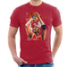 Sidney Maurer Original Portrait Of Michael Jordan Bulls Red Jersey Mens T-Shirt - Mens T-Shirt