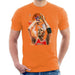 Sidney Maurer Original Portrait Of Michael Jordan Bulls Red Jersey Mens T-Shirt - Mens T-Shirt
