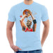 Sidney Maurer Original Portrait Of Michael Jordan Bulls Red Jersey Mens T-Shirt - Mens T-Shirt