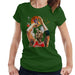 Sidney Maurer Original Portrait Of Michael Jordan Bulls Red Jersey Womens T-Shirt - Womens T-Shirt