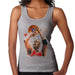 Sidney Maurer Original Portrait Of Michael Jordan Bulls Red Jersey Womens Vest - Womens Vest