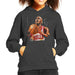Sidney Maurer Original Portrait Of Michael Jordan Bulls White Jersey Kids Hooded Sweatshirt - Kids Boys Hooded Sweatshirt