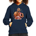 Sidney Maurer Original Portrait Of Michael Jordan Bulls White Jersey Kids Hooded Sweatshirt - Kids Boys Hooded Sweatshirt