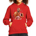 Sidney Maurer Original Portrait Of Michael Jordan Bulls White Jersey Kids Hooded Sweatshirt - Kids Boys Hooded Sweatshirt