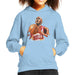 Sidney Maurer Original Portrait Of Michael Jordan Bulls White Jersey Kids Hooded Sweatshirt - Kids Boys Hooded Sweatshirt