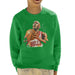 Sidney Maurer Original Portrait Of Michael Jordan Bulls White Jersey Kids Sweatshirt - Kids Boys Sweatshirt