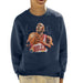 Sidney Maurer Original Portrait Of Michael Jordan Bulls White Jersey Kids Sweatshirt - Kids Boys Sweatshirt