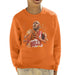 Sidney Maurer Original Portrait Of Michael Jordan Bulls White Jersey Kids Sweatshirt - Kids Boys Sweatshirt