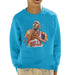 Sidney Maurer Original Portrait Of Michael Jordan Bulls White Jersey Kids Sweatshirt - Kids Boys Sweatshirt