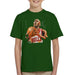 Sidney Maurer Original Portrait Of Michael Jordan Bulls White Jersey Kids T-Shirt - Kids Boys T-Shirt