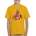 Sidney Maurer Original Portrait Of Michael Jordan Bulls White Jersey Kids T-Shirt - Kids Boys T-Shirt