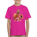 Sidney Maurer Original Portrait Of Michael Jordan Bulls White Jersey Kids T-Shirt - Kids Boys T-Shirt