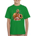 Sidney Maurer Original Portrait Of Michael Jordan Bulls White Jersey Kids T-Shirt - Kids Boys T-Shirt