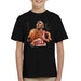 Sidney Maurer Original Portrait Of Michael Jordan Bulls White Jersey Kids T-Shirt - Kids Boys T-Shirt