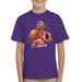 Sidney Maurer Original Portrait Of Michael Jordan Bulls White Jersey Kids T-Shirt - Kids Boys T-Shirt