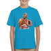 Sidney Maurer Original Portrait Of Michael Jordan Bulls White Jersey Kids T-Shirt - Kids Boys T-Shirt
