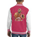 Sidney Maurer Original Portrait Of Michael Jordan Bulls White Jersey Kids Varsity Jacket - Kids Boys Varsity Jacket