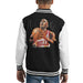 Sidney Maurer Original Portrait Of Michael Jordan Bulls White Jersey Kids Varsity Jacket - Kids Boys Varsity Jacket