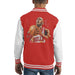 Sidney Maurer Original Portrait Of Michael Jordan Bulls White Jersey Kids Varsity Jacket - Kids Boys Varsity Jacket