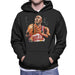 Sidney Maurer Original Portrait Of Michael Jordan Bulls White Jersey Mens Hooded Sweatshirt - Mens Hooded Sweatshirt