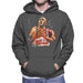 Sidney Maurer Original Portrait Of Michael Jordan Bulls White Jersey Mens Hooded Sweatshirt - Mens Hooded Sweatshirt