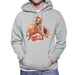 Sidney Maurer Original Portrait Of Michael Jordan Bulls White Jersey Mens Hooded Sweatshirt - Mens Hooded Sweatshirt