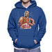 Sidney Maurer Original Portrait Of Michael Jordan Bulls White Jersey Mens Hooded Sweatshirt - Mens Hooded Sweatshirt