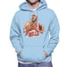 Sidney Maurer Original Portrait Of Michael Jordan Bulls White Jersey Mens Hooded Sweatshirt - Mens Hooded Sweatshirt