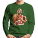 Sidney Maurer Original Portrait Of Michael Jordan Bulls White Jersey Mens Sweatshirt - Mens Sweatshirt