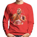 Sidney Maurer Original Portrait Of Michael Jordan Bulls White Jersey Mens Sweatshirt - Mens Sweatshirt