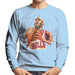Sidney Maurer Original Portrait Of Michael Jordan Bulls White Jersey Mens Sweatshirt - Mens Sweatshirt