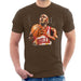Sidney Maurer Original Portrait Of Michael Jordan Bulls White Jersey Mens T-Shirt - Mens T-Shirt