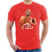Sidney Maurer Original Portrait Of Michael Jordan Bulls White Jersey Mens T-Shirt - Mens T-Shirt