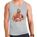 Sidney Maurer Original Portrait Of Michael Jordan Bulls White Jersey Mens Vest - Mens Vest
