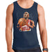 Sidney Maurer Original Portrait Of Michael Jordan Bulls White Jersey Mens Vest - Mens Vest