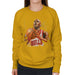 Sidney Maurer Original Portrait Of Michael Jordan Bulls White Jersey Womens Sweatshirt - Womens Sweatshirt