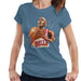 Sidney Maurer Original Portrait Of Michael Jordan Bulls White Jersey Womens T-Shirt - Womens T-Shirt