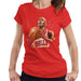 Sidney Maurer Original Portrait Of Michael Jordan Bulls White Jersey Womens T-Shirt - Womens T-Shirt