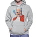Sidney Maurer Original Portrait Of Pope John Paul II Mens Hooded Sweatshirt - Mens Hooded Sweatshirt