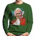 Sidney Maurer Original Portrait Of Pope John Paul II Mens Sweatshirt - Mens Sweatshirt