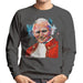 Sidney Maurer Original Portrait Of Pope John Paul II Mens Sweatshirt - Mens Sweatshirt