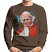 Sidney Maurer Original Portrait Of Pope John Paul II Mens Sweatshirt - Mens Sweatshirt