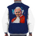 Sidney Maurer Original Portrait Of Pope John Paul II Mens Varsity Jacket - Mens Varsity Jacket