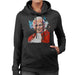 Sidney Maurer Original Portrait Of Pope John Paul II Womens Hooded Sweatshirt - Womens Hooded Sweatshirt