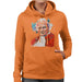 Sidney Maurer Original Portrait Of Pope John Paul II Womens Hooded Sweatshirt - Womens Hooded Sweatshirt