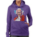 Sidney Maurer Original Portrait Of Pope John Paul II Womens Hooded Sweatshirt - Womens Hooded Sweatshirt