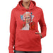 Sidney Maurer Original Portrait Of Pope John Paul II Womens Hooded Sweatshirt - Womens Hooded Sweatshirt