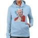 Sidney Maurer Original Portrait Of Pope John Paul II Womens Hooded Sweatshirt - Womens Hooded Sweatshirt