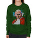 Sidney Maurer Original Portrait Of Pope John Paul II Womens Sweatshirt - Womens Sweatshirt